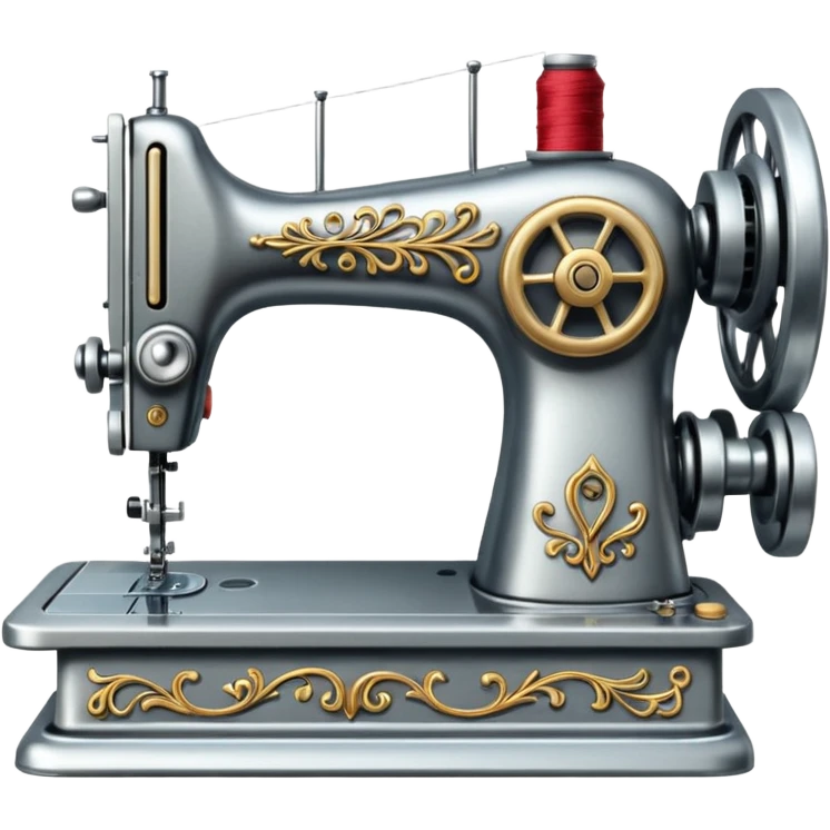 Máquina de costura emoji