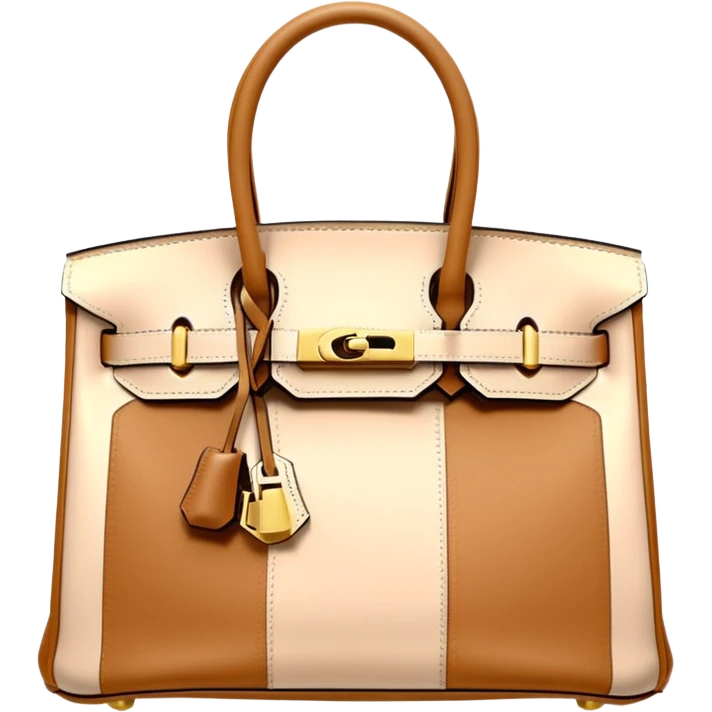 hermes birkin flesh color bag gold hardware emoji