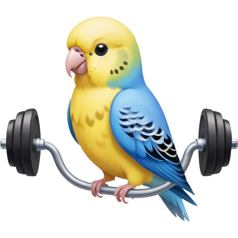 gym budgie  emoji