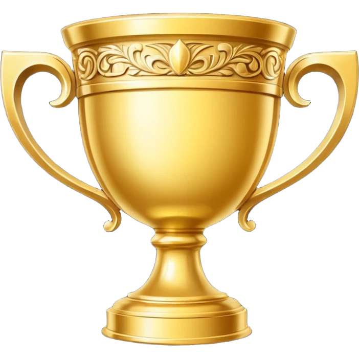 a victory cup emoji