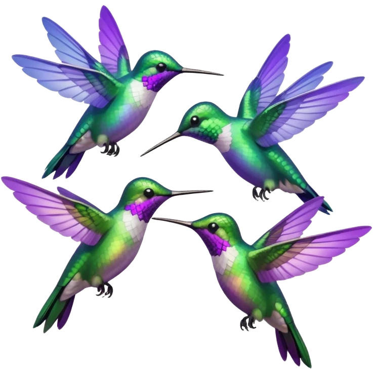 MORE HUMMINGBIRDS emoji