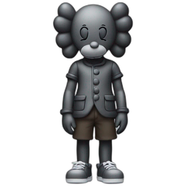 Kaws the promises emoji