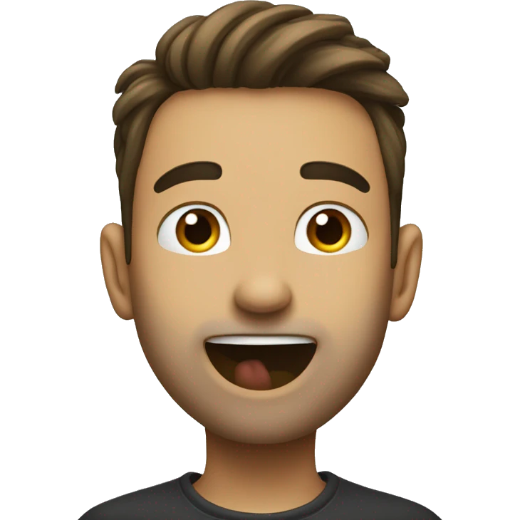 guy whispering into a girl's ear emoji