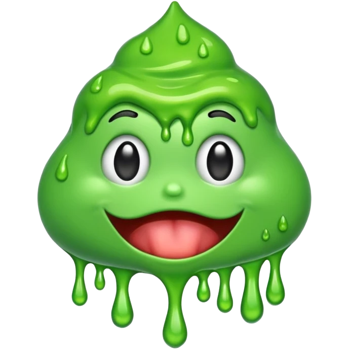Slime face emoji