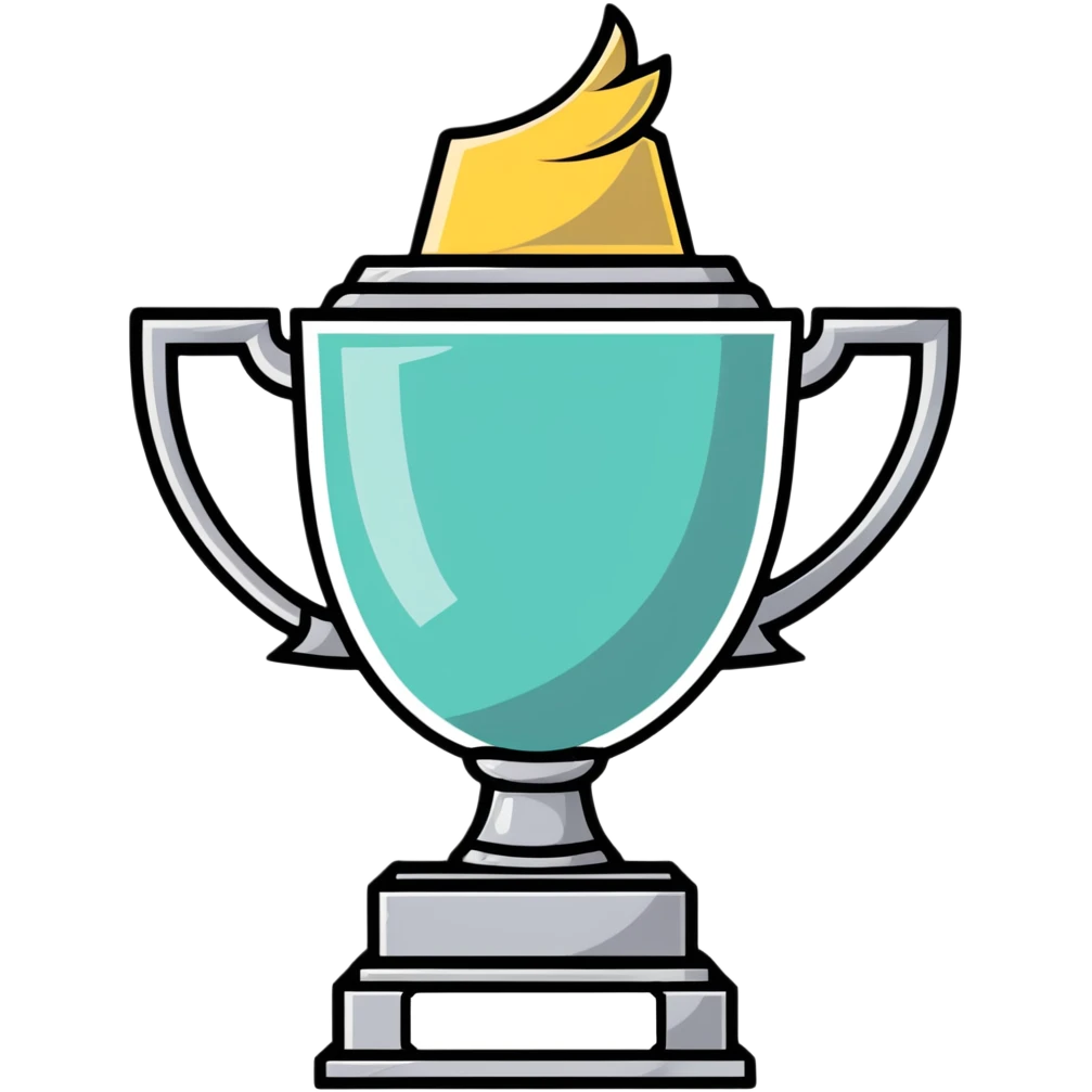 silver trophy emoji