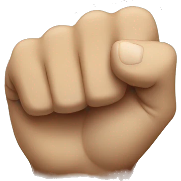 fist open emoji