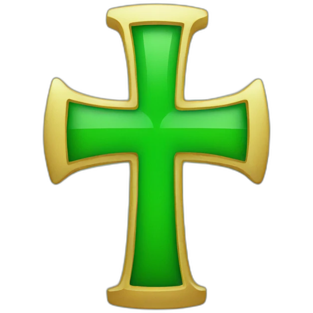 green cross emoji