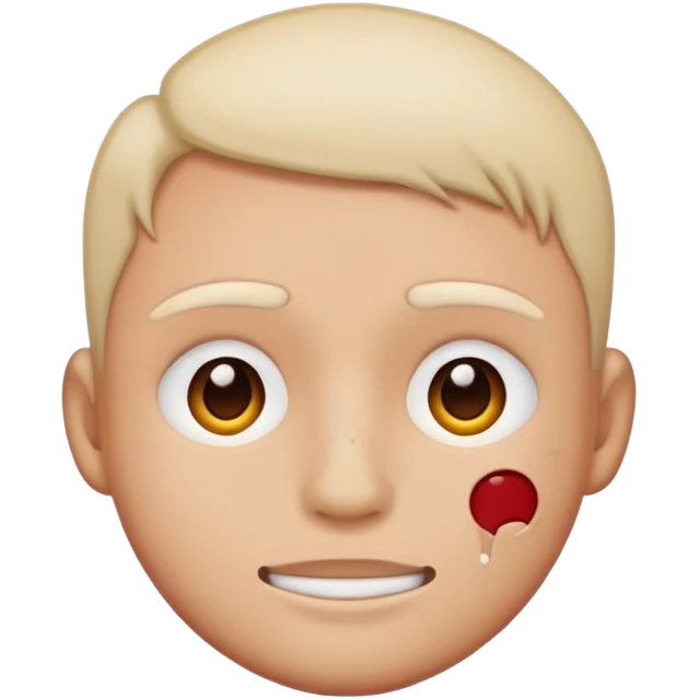 Emoji face scar emoji