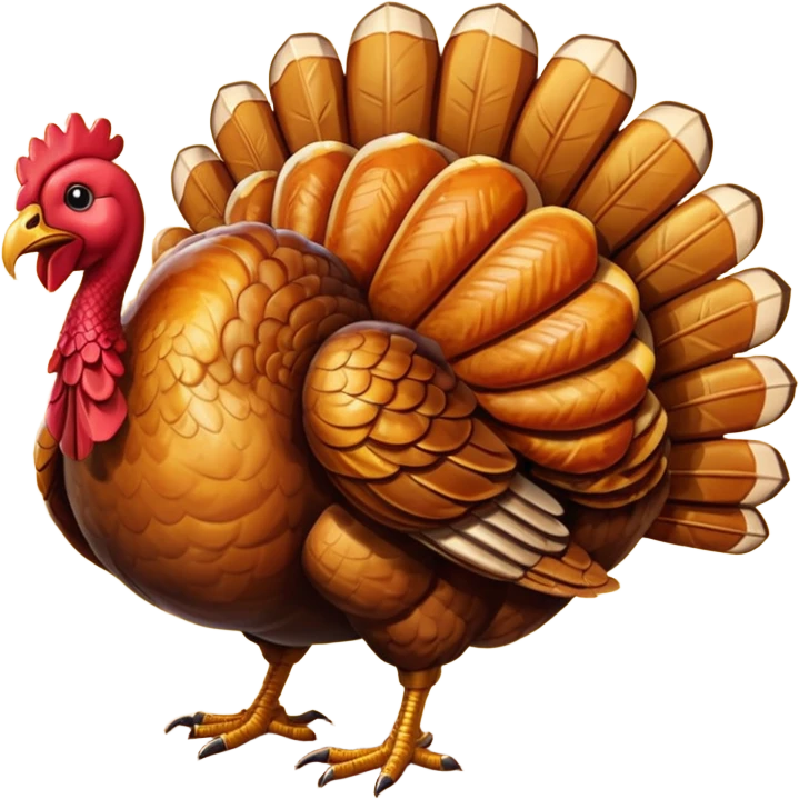 Thanksgiving turkey emoji