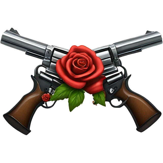 Logo of guns and roses emoji