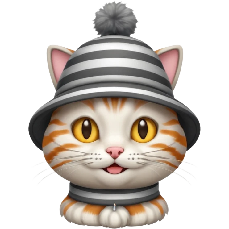 Cat in the hat emoji
