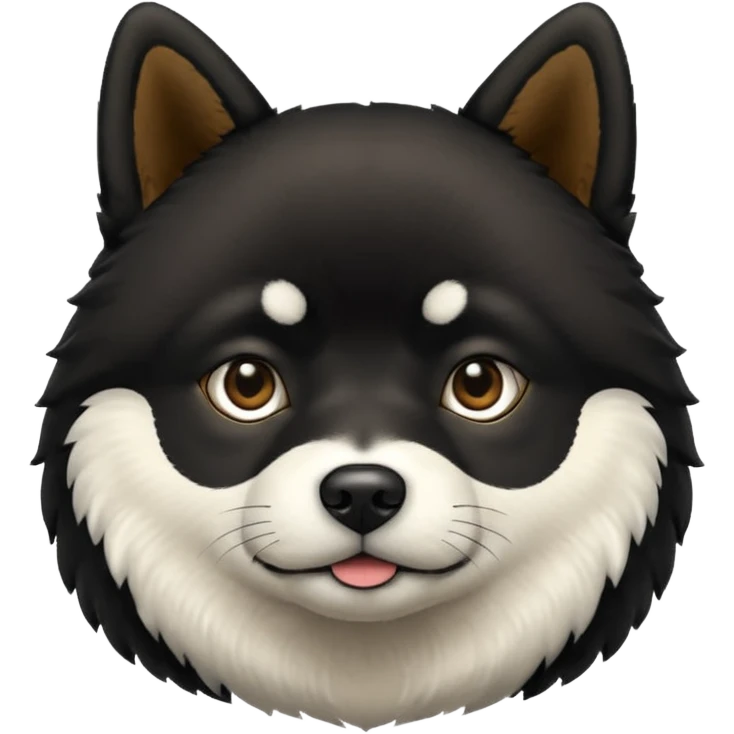 Black Shiba  emoji