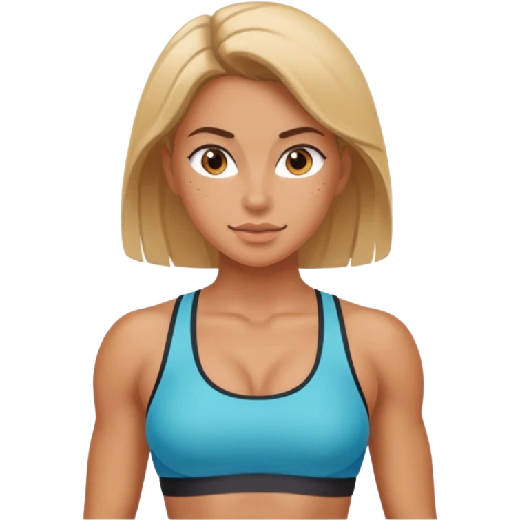 Gym girl emoji