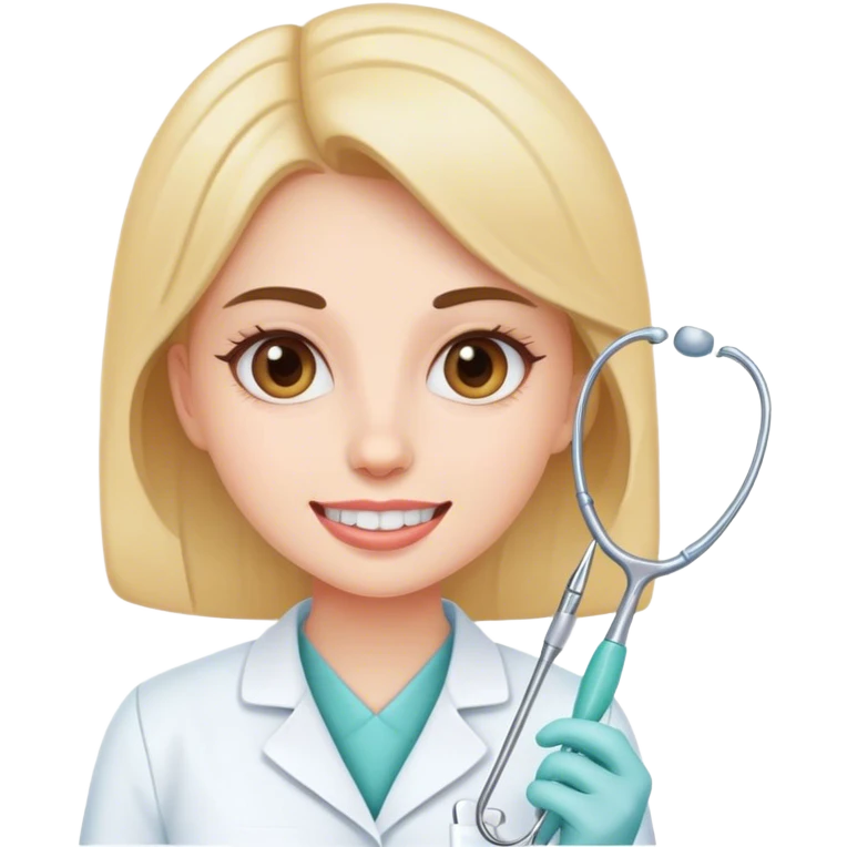 girl dentist emoji
