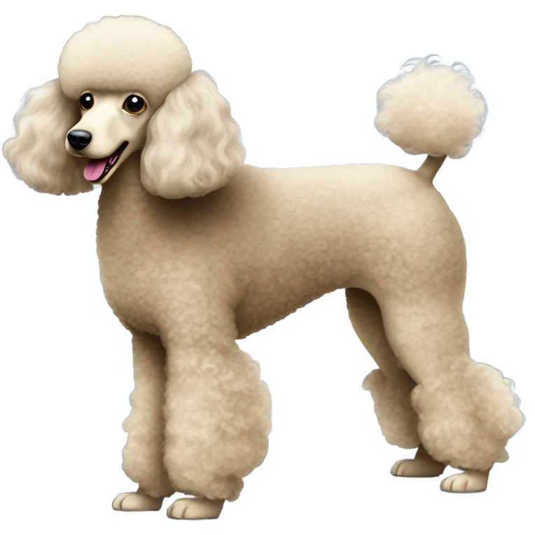 Poodle  emoji