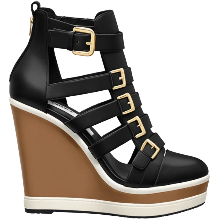 steve madden wedge sneakers strap emoji
