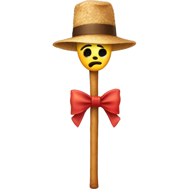 cane con un fiocco in testa emoji