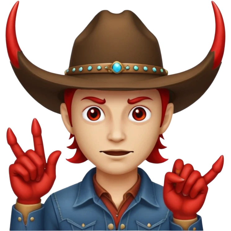 😈mixed with🤠 emoji