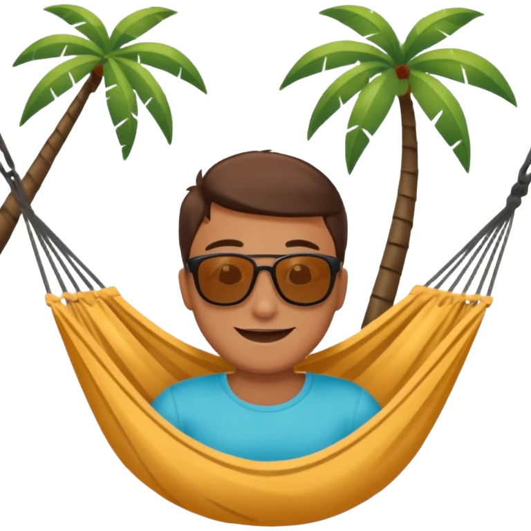 Person in hammock emoji