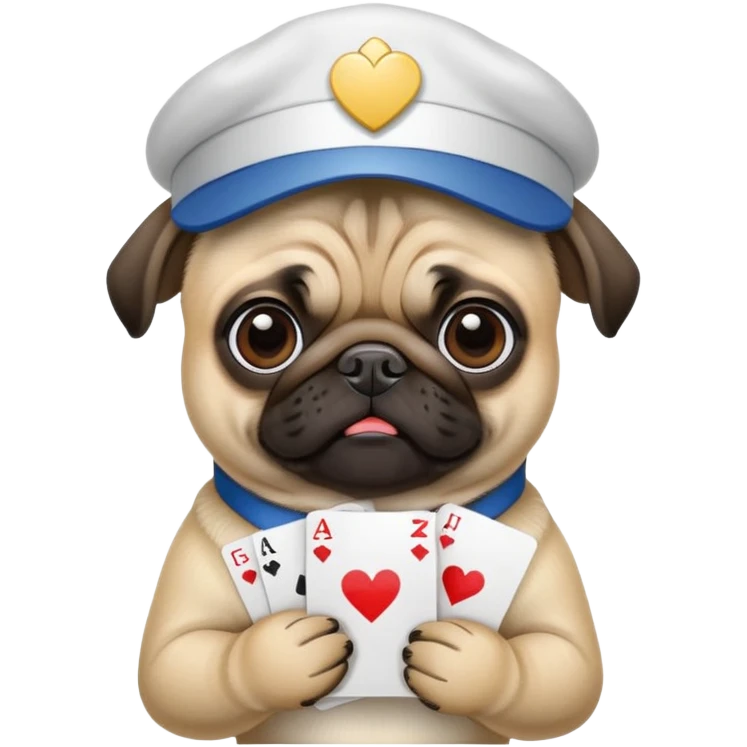 pug gambling  emoji