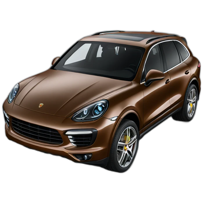 Porsche cayenne blue emoji