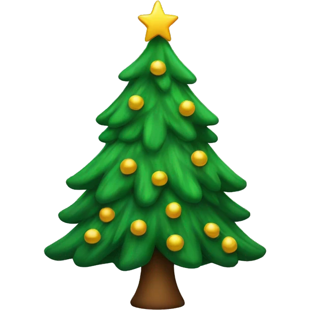 Christmas tree emoji