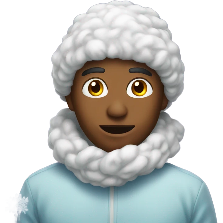 Snow  emoji