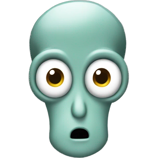 Squidward  emoji