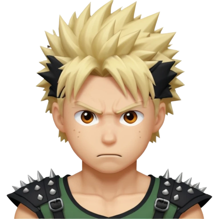 Bakugo from mha emoji