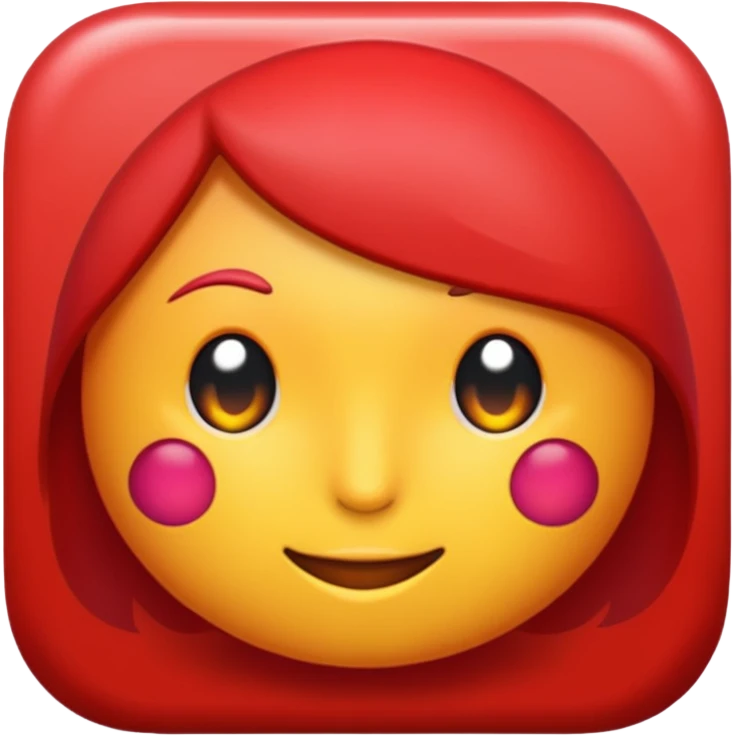 red emoji