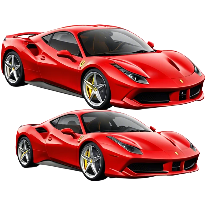 Ferrari 488 GTB - Ferrari (Model Year: 2020) (Iconic colour: Red) emoji