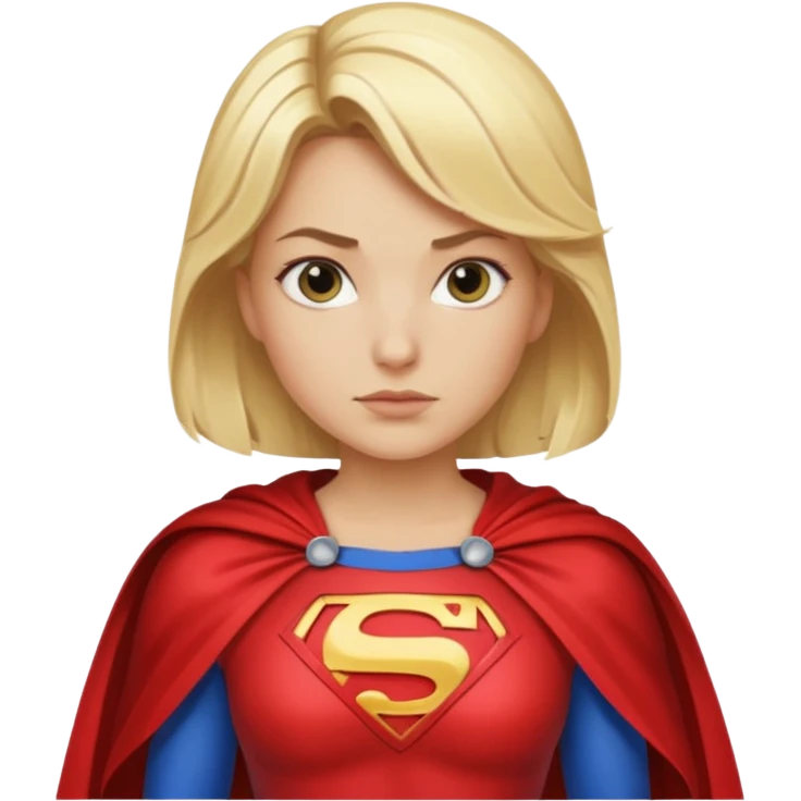 Flash super hero women blonde emoji
