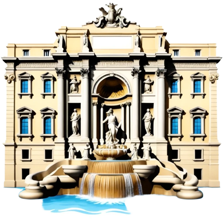 Trevi Fountain emoji