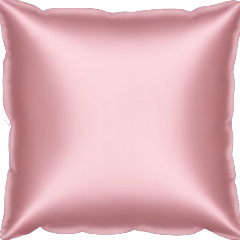 Light pink silk pillow emoji