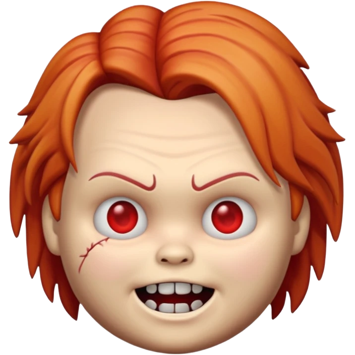 Un emojin de chuky emoji