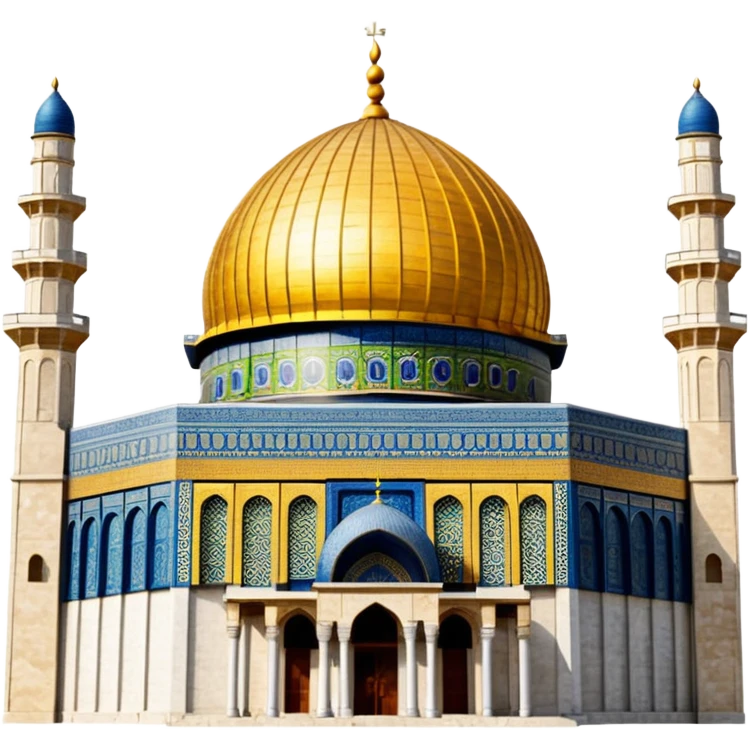 Dome of the rock, Palestine emoji