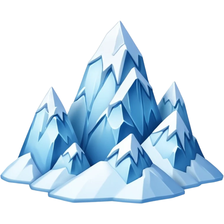 ice mountain emoji