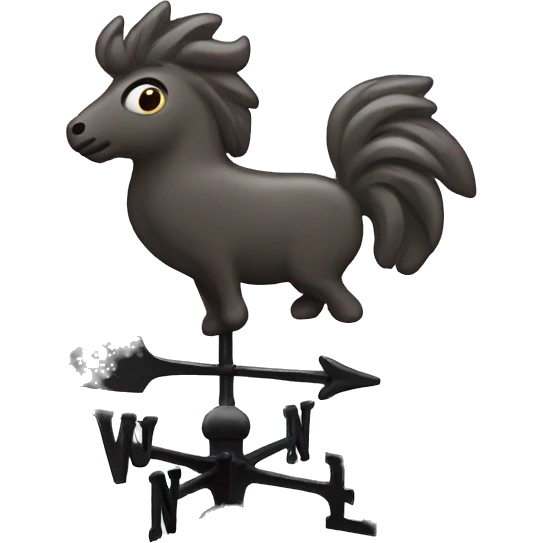 Weather Vane Emoji emoji