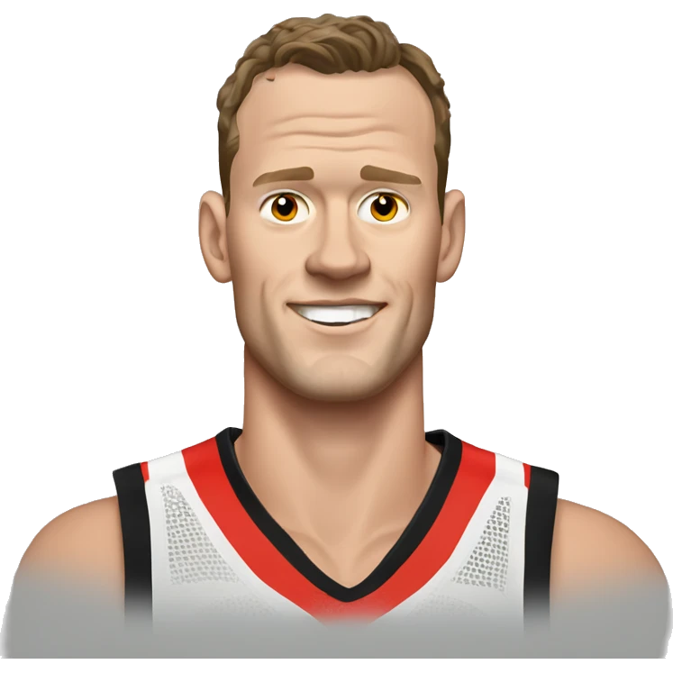 Jonathan toews as beach bum emoji