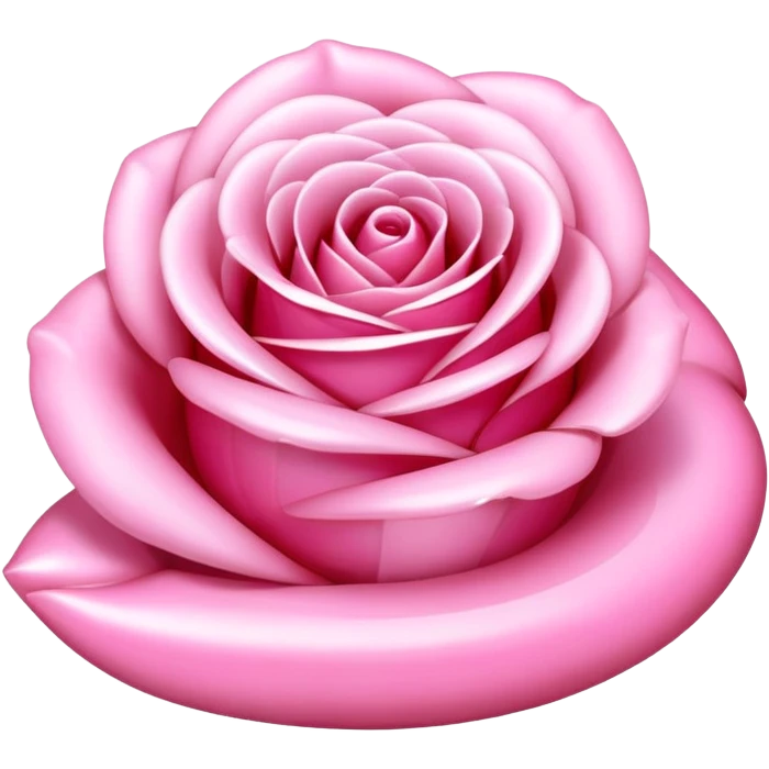 Eclaire rose emoji