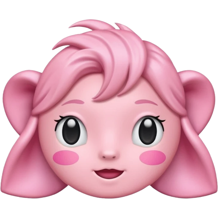 Quiero un lazo de color rosa pastel  emoji