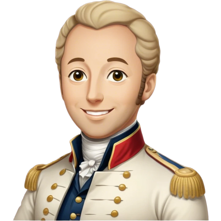 Marquis de Lafayette funny emoji