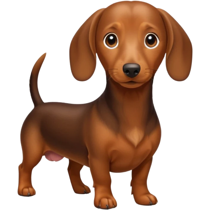 dachsund  emoji