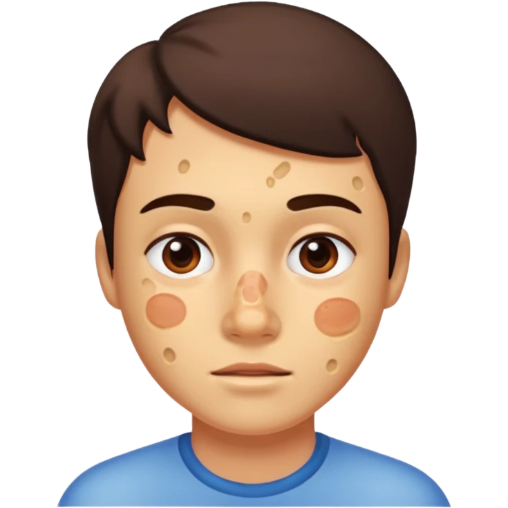 People with acne emoji