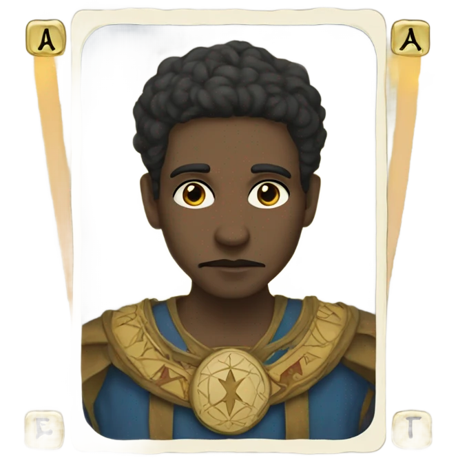 carta tarot emoji