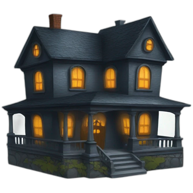 haunted house emoji