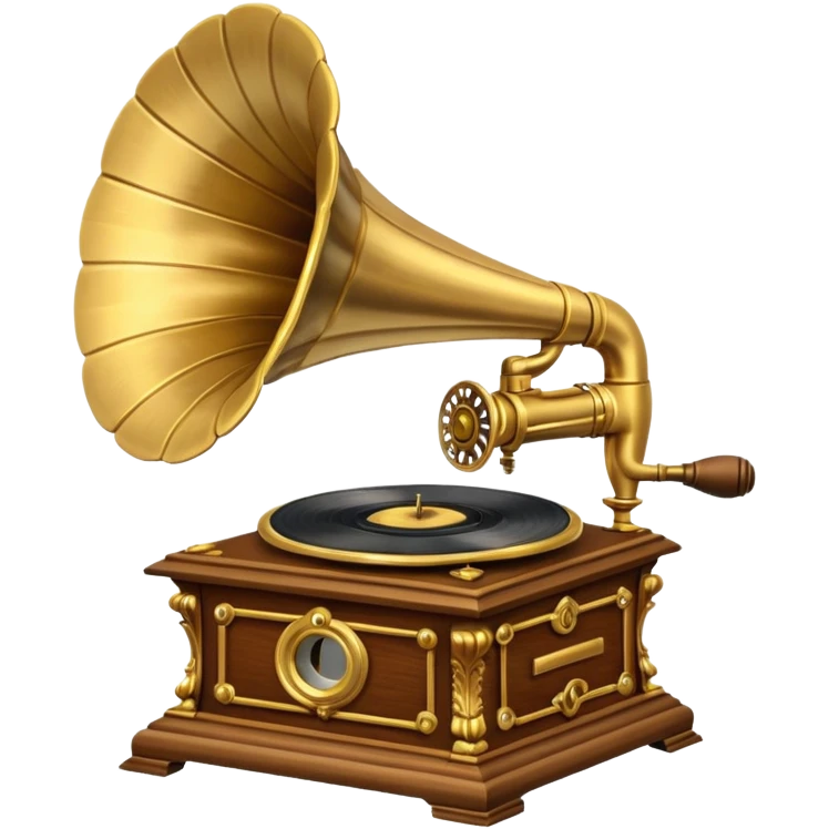 gramophone emoji