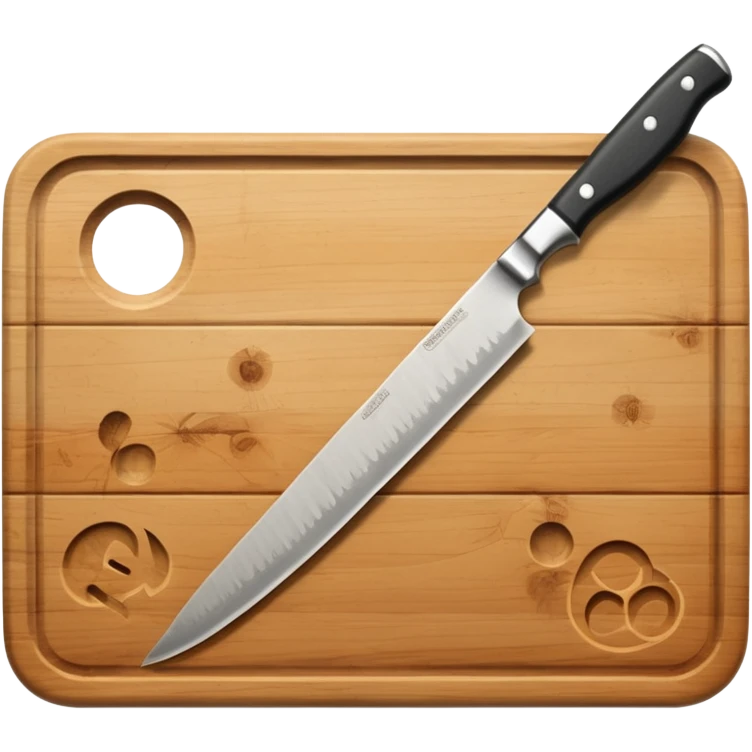 a cutting board emoji