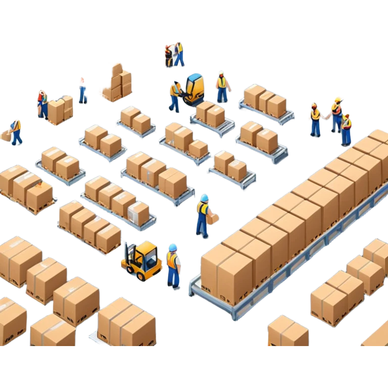 Distribution centre emoji