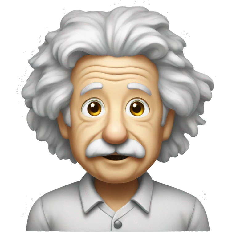 Albert Einstein emoji